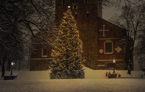 ΚΑΤΑΝΤΙΑ! Πολίτες στη Βουδαπέστη κάνουν ποδήλατο για να ανάψουν τα φώτα χριστουγεννιάτικου δένδρου