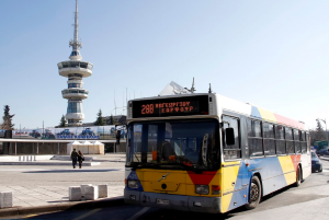 Θεσσαλονίκη: Με προσωπικό ασφαλείας σήμερα τα δρομολόγια των λεωφορείων του ΟΑΣΘ
