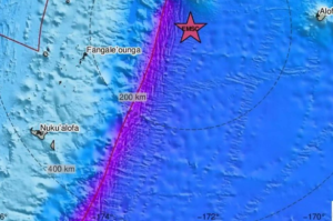 Σεισμός 7,1 Ρίχτερ στα νησιά Τόνγκα στον Ειρηνικό – Ήχησαν σειρήνες προειδοποίησης για τσουνάμι, vid