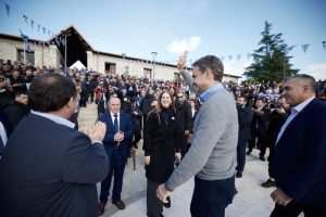 Στη Δερβιτσάνη με Ράμα ο Μητσοτάκης:  «Είμαστε κοντά στην οριοθέτηση θαλασσίων ζωνών»