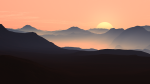 fog - sun