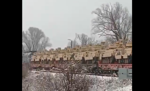 Αμερικανικά οχήματα μάχης πεζικού M2A2 Bradley κάπου στην Πολωνία – ΒΙΝΤΕΟ
