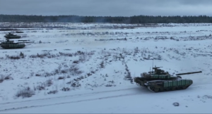 Ρωσικό ΥΠΑΜ: Αναβαθμισμένα T-90M εν δράσει, vid