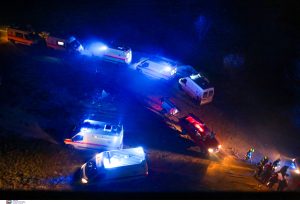 Σε κρίσιμη κατάσταση δύο τραυματίες: «Ήταν ένα τρένο γεμάτο φοιτητές, νοσηλεύουμε μεγάλο αριθμό νέων»