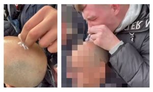 Ζήλεψαν τον Ζελένσκι!!! Σάλος με ΒΙΝΤΕΟ οπαδών να σνιφάρουν «λευκή σκόνη» στις εξέδρες