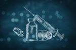 drawn-ampoules-syringe-blue-background