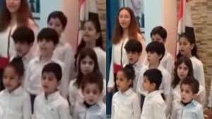 Ελληνόπουλα της Συρίας ψάλλουν τον Εθνικό Ύμνο και προκαλούν ρίγη συγκίνησης