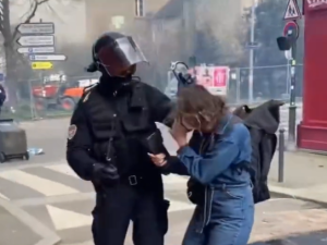 Δείτε πως κάνει Γάλλος αστυνομικός σε γυναίκα – ΑΠΛΑ ΣΟΚ