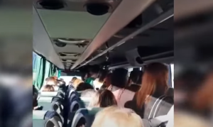 Σαν «σαρδέλες» οι επιβάτες μέσα στο ΚΤΕΛ – Δείτε το ΒΙΝΤΕΟ