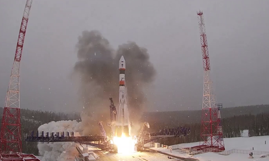 Το ρωσικό Soyuz-2.1a απογειώνεται και παραδίδει το διαστημόπλοιο – ΒΙΝΤΕΟ