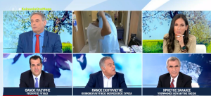 Μακελειό στον «αέρα» με Πλεύρη, Σκουρλέτη και δημοσιογράφους: «Μην μου υψώνετε την φωνή», vid