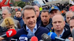 Μητσοτάκης: Αυτά δήλωσε στα Τέμπη για την τραγωδία που αντίκρυσε