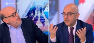 Ένταση μεταξύ Παπαδημητρίου-Αντώναρου: «Είσαι βρωμερός» – ΒΙΝΤΕΟ