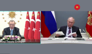 Εμφανίστηκε μαζί με Πούτιν…διαδικτυακά ο Ερντογάν, vid