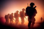 silhouettes-soldiers-fog-generative-ai