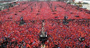 Ο Ερντογάν παρομοιάζει τις εκλογές της Κυριακής με την απόπειρα πραξικοπήματος το 2016