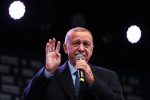 Turkish President Recep Tayyip Erdogan holds campaign rally in Istanbul