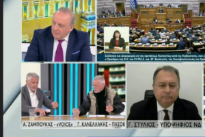 Έπος Κανελλάκη: Έριξε νερό στο κινητό συναδέλφου του – vid