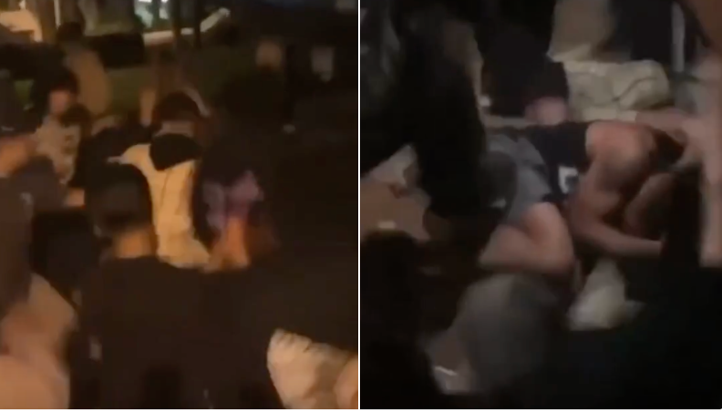 ΒΙΝΤΕΟ ΣΟΚ: Αμερικανοί πεζοναύτες ξυλοκοπήθηκαν βάναυσα από τεράστιο όχλο 