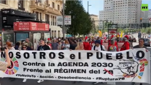 Πορεία κατά της Ατζέντας 2030 του ΟΗΕ στην Μαδρίτη!!! Στην Ελλάδα εκλογές, vid