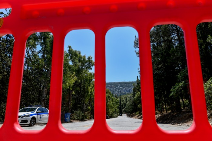 Απαγόρευση κυκλοφορίας σε περιοχές της Χαλκιδικής, λόγω υψηλού κινδύνου εκδήλωσης πυρκαγιάς