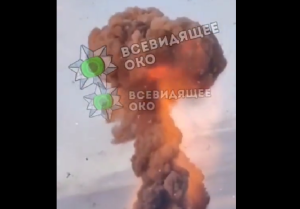 Ισχυρό χτύπημα των Ρώσων στη Δ. Ουκρανία, vid