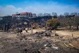 Μαγνησία: Σύσταση για “περιορισμό χρόνου παραμονής σε εξωτερικό περιβάλλον” σε όσους είναι σε ακτίνα 5χλμ από το σημείο της φωτιάς