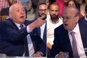 Άγριο ξύλο σε live εκπομπή!! Έκαναν γης μαδιάμ το στούντιο, vid