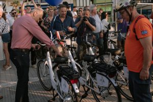 Δωρεάν ηλεκτρικά ποδήλατα για τουρίστες και δημότες διέθεσε ο Δήμος Θερμαϊκού
