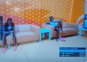 Παγκόσμιο Πρωτάθλημα Στίβου: Την τρόμαξε η μασκότ της διοργάνωσης και άρχισε να τρέχει! – vid