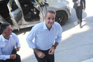 Έφτασε στη Θεσσαλονίκη ο Μητσοτάκης – Οι πρώτες του δηλώσεις, vid