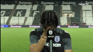 Συγκλονιστική στιγμή: Ο Τσιγγάρας του ΠΑΟΚ «έσπασε»