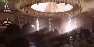 Βίντεο-σοκ λίγο πριν ξεσπάσει φωτιά σε γαμήλια τελετή στο Ιράκ -100 νεκροί!!! vid