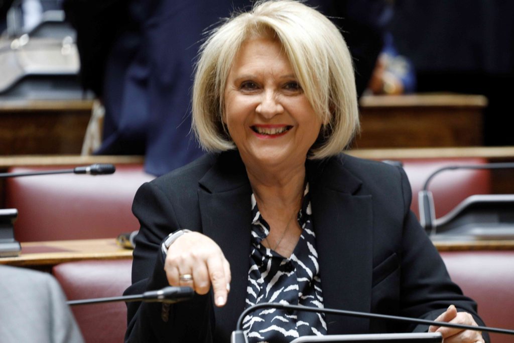 Την αποπομπή της Βούλτεψη από την ΚΟ της ΝΔ ζητάει το ΠΑΣΟΚ