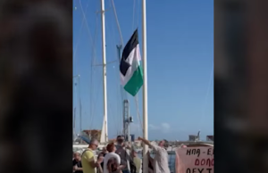 Έπος μεγατόνων στην Πρέβεζα!! Υποστηριχτές της Παλαιστίνης ανέβασαν…λάθος σημαία, vid