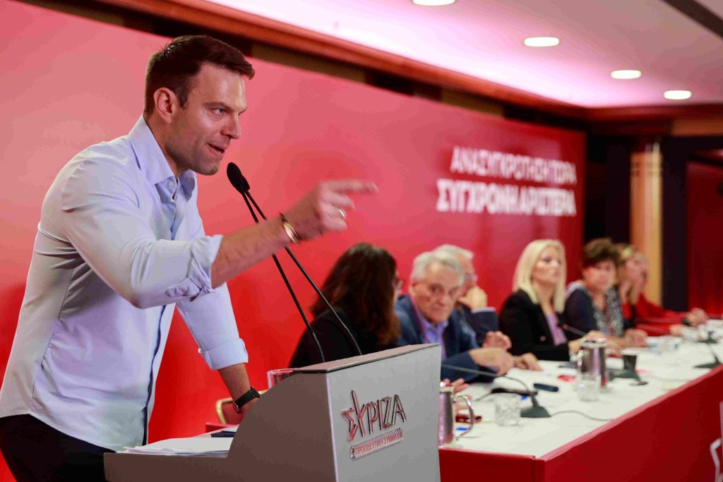 «Το συνέδριο πρέπει να γίνει στην ώρα του», ανέφερε ο Κασσελάκης στην συνεδρίαση της ΠΓ