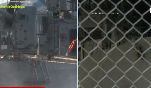 Θερμαϊκός: Προσπάθειες να μην…βυθιστεί το αντιτορπιλικό «Βέλος», vid