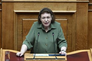 Μενδώνη: “Η Ελλάδα πρέπει ενωμένη και ισχυρή να προχωρεί μπροστά”