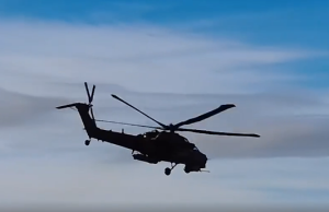 Επιθετικά ελικόπτερα Mi-28 χτυπούν προπύργια της Ουκρανίας με μη κατευθυνόμενους πυραύλους, vid