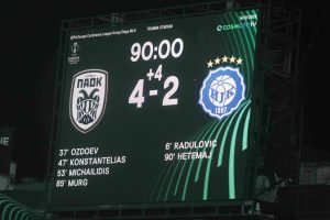 ΠΑΟΚ – Ελσίνκι 4-2: Αήττητος και πρώτος στον όμιλο ο δικέφαλος