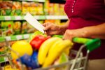 Close-up of shopping list