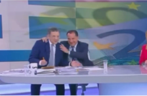 Λύθηκαν στα γέλια Αυτιάς και Γεωργιάδης στον «αέρα» εκπομπής, vid