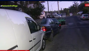 Τρομερό τροχαίο στη Θεσσαλονίκη: Λεωφορείο πήρε…παραμάζωμα πολλά ΙΧ, vid