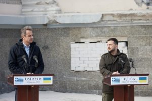 Πρώτο σχόλιο από ΗΠΑ για τη χθεσινή επεισοδιακή επίσκεψη Μητσοτάκη στην Οδησσό
