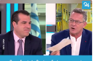 «Έλα τώρα!»: Ένταση μεταξύ Πλεύρη και Αρβανίτη στον «αέρα», vid