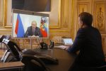 France, Russia President hold video bilateral