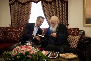 Συνάντηση με τον Αρχιεπίσκοπο Ιερώνυμο θα έχει αύριο ο Κυρ. Μητσοτάκης