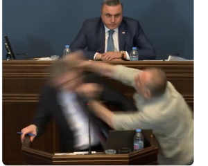 Άγριο ξύλο με μπουνιές μέσα σε Κοινοβούλιο! Δείτε ΒΙΝΤΕΟ