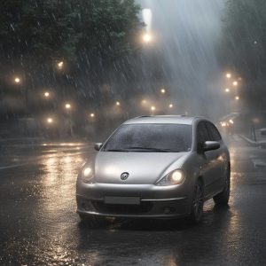 Συντριβάνι νερού σηκώνει στον αέρα αυτοκίνητο! (video)