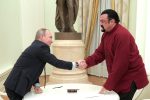 USA actor meets president